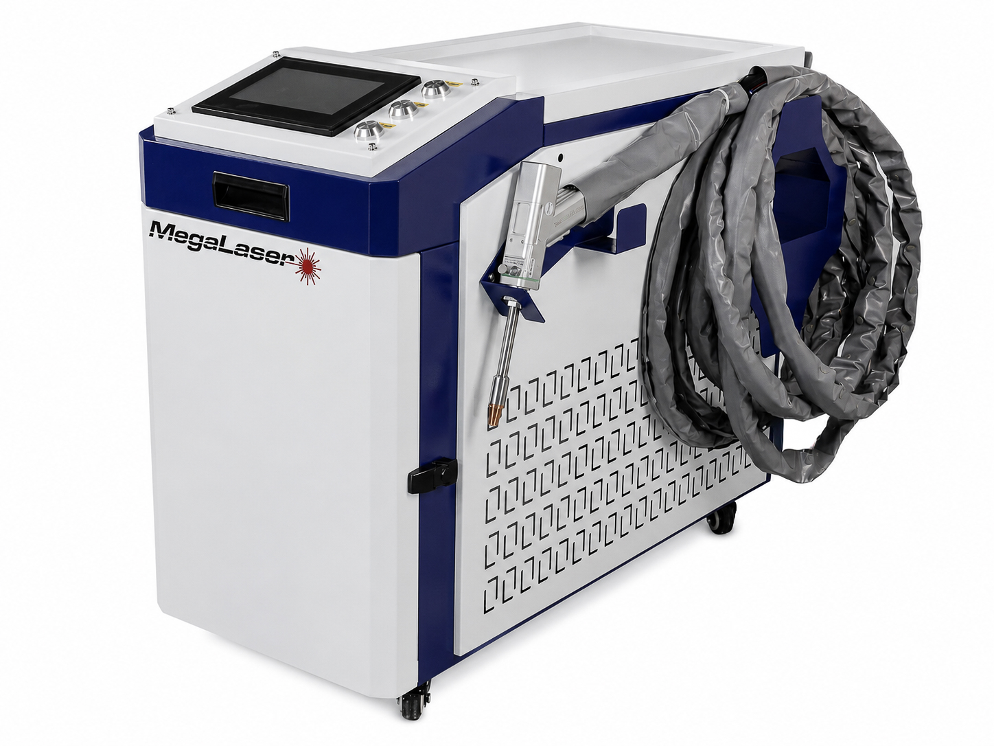 Máquina Soldadora Láser Fibra, FLW2000C, 4 EN 1, compacta